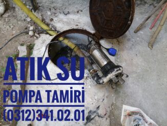 Atık Su Pompa Tamiri- 0312.341.02.01